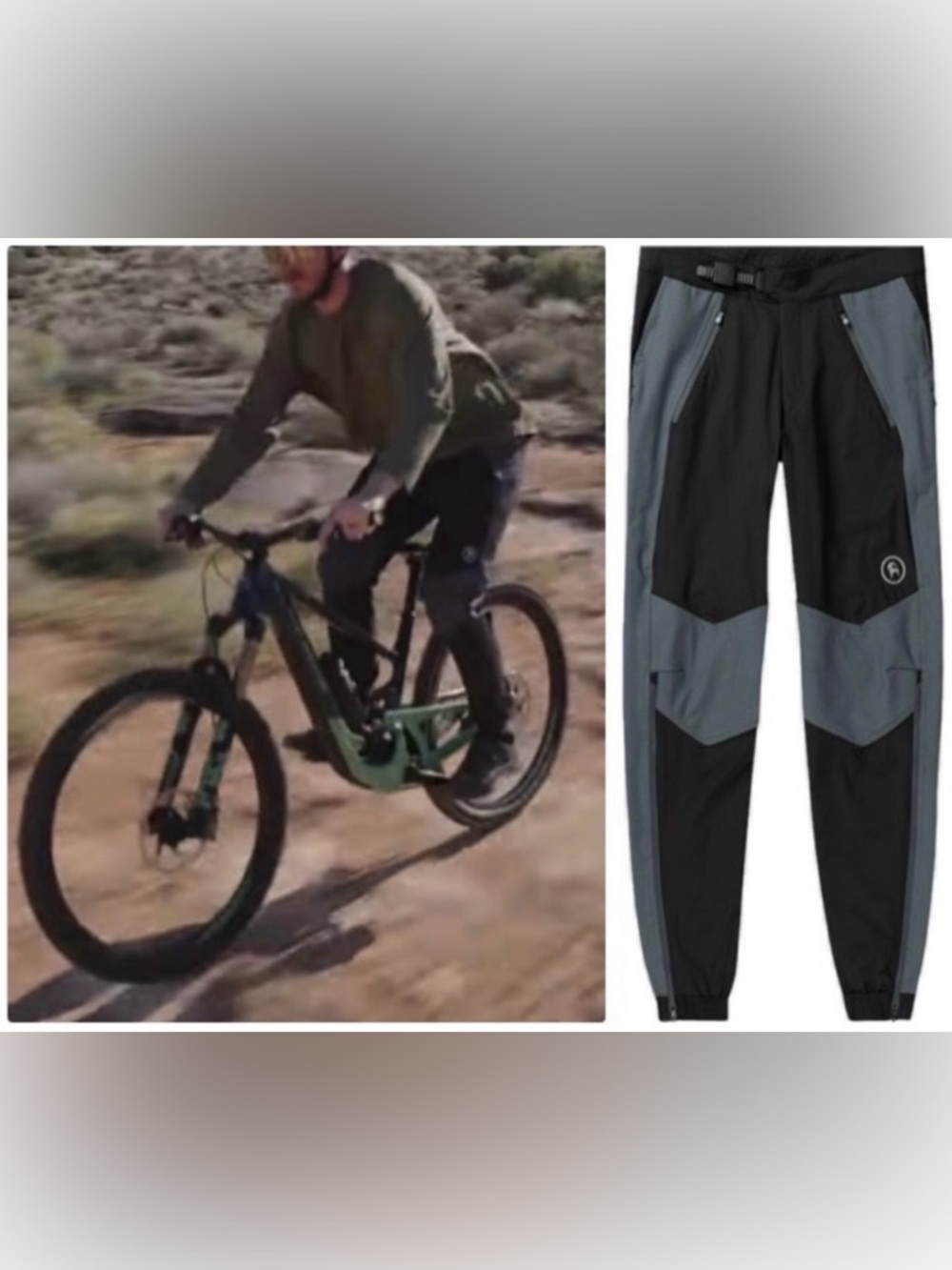 NWT [Backcountry] Empire Enduro Mountain Biking Bike Outdoor Active Pant Men's M